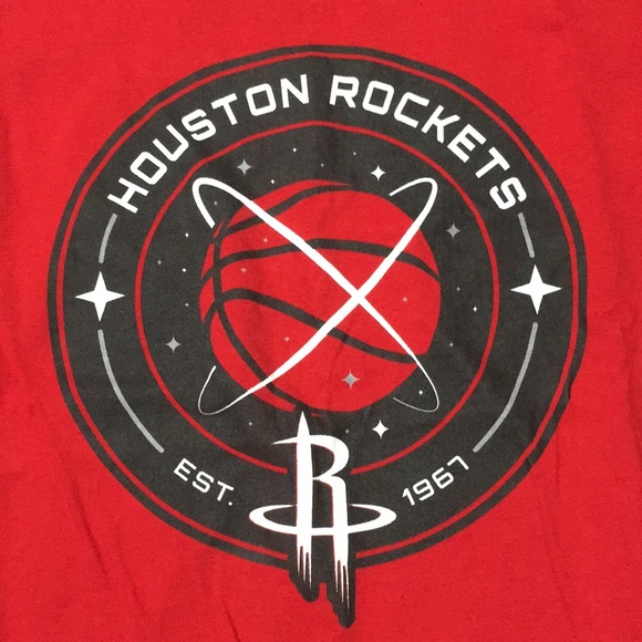 Men's NBA Houston Rockets Tee Size Large - Picture 2 of 4